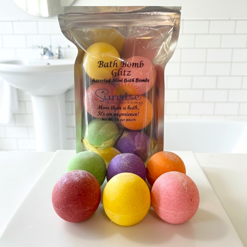 Assorted Bath Bomb Glitz
