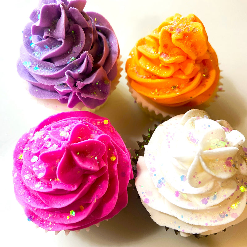 Cupcake Soap with Bubblebath Frosting