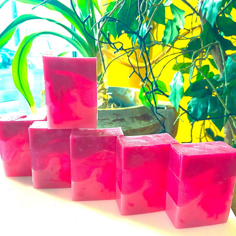 Hibiscus Flowers Glycerin Soap